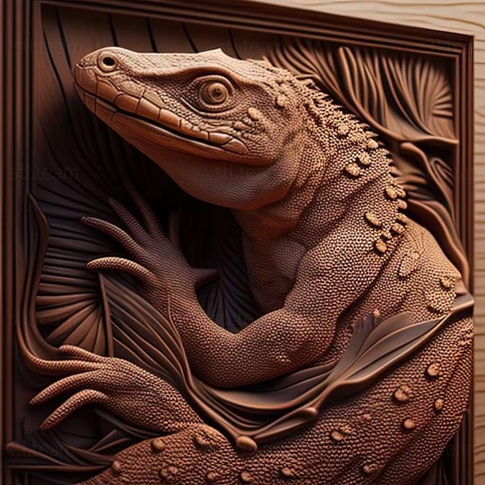 3D модель Varanus panoptes (STL)